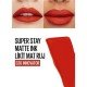 Maybelline New York Super Stay Matte Ink Likit Mat Ruj - 330 Innovator- Kırmızı