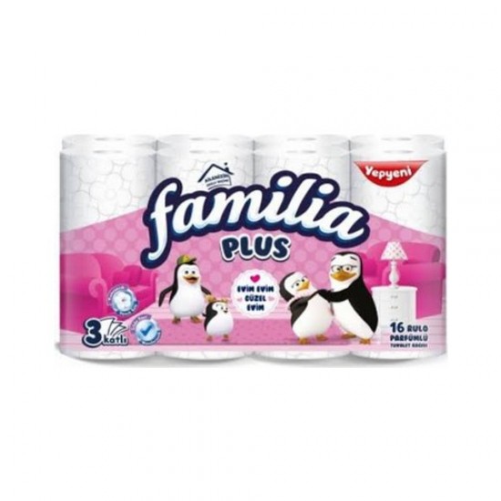 Familia Tuvalet Kağıdı Plus Güzel Evim Serisi 16lı