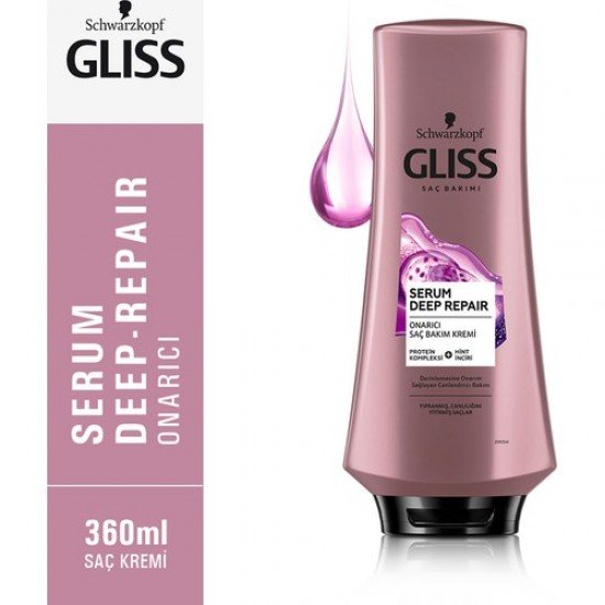 Gliss Serum Deep Repaır Saç Kremi 360 ml