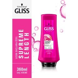 Gliss Supreme Length Saç Kremi 360 ml Gliss Supreme Length Saç Kremi 360 ml