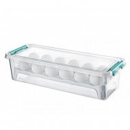 HobbyLife Dikdörtgen Kapaklı Grand Yumurta Saklama Kabı 12'li HobbyLife Dikdörtgen Kapaklı Grand Yumurta Saklama Kabı 12'li