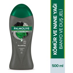 Palmolive Body & Mind Kömür ve Nane Yağı Banyo ve Duş Jeli 500 ml Palmolive Body & Mind Kömür ve Nane Yağı Banyo ve Duş Jeli 500 ml