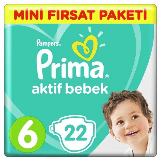 Prima Aktif Bebek Mini Fırsat Paket 6 Beden 22li