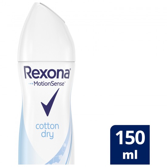 Rexona Cotton Dry Kadın Sprey Deodorant 150 ml
