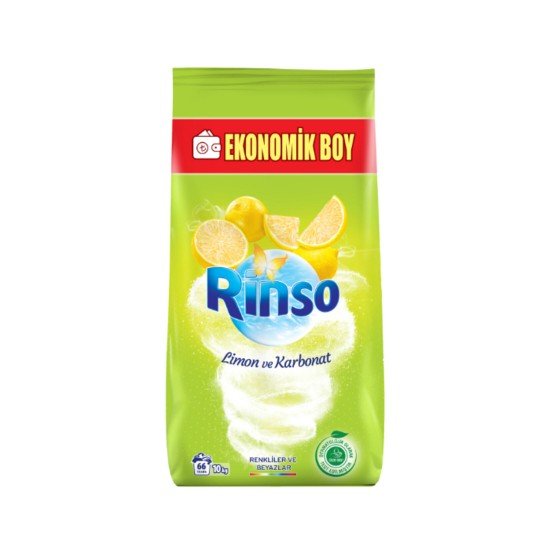 Rinso Matik  Limon Ve Karbonat 66 Yıkama 10 Kg