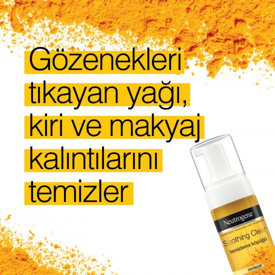 Neutrogena Soothing Clear Yüz Temizleme Köpüğü 150 ml