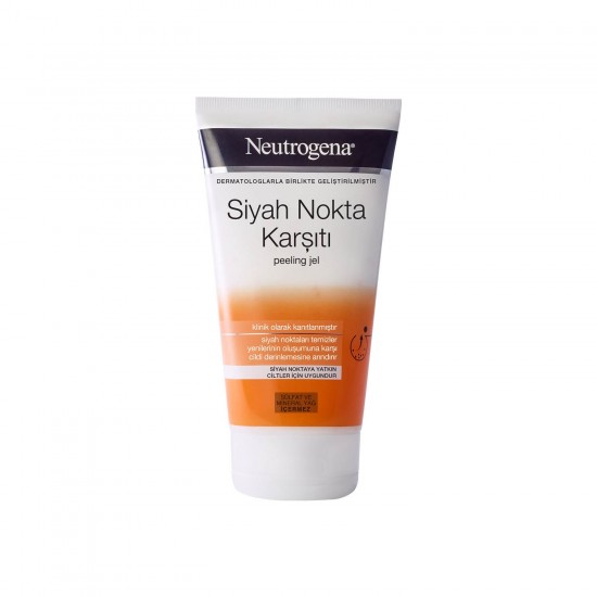 Neutrogena Siyah Nokta Karşıtı Günlük Peeling Jel 150 Ml Neutrogena Siyah Nokta Karşıtı Günlük Peeling Jel 150 Ml