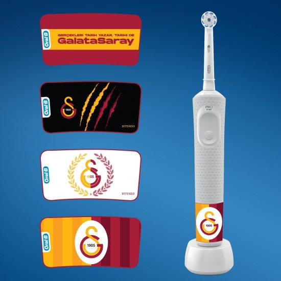 Oral-B D100 Vitality Şarj Edilebilir Diş Fırçası Galatasaray Özel Seri