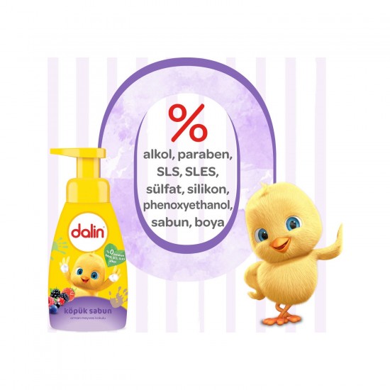 Dalin Köpük Sabun Orman Meyveli 200 ml Dalin Köpük Sabun Orman Meyveli 200 ml