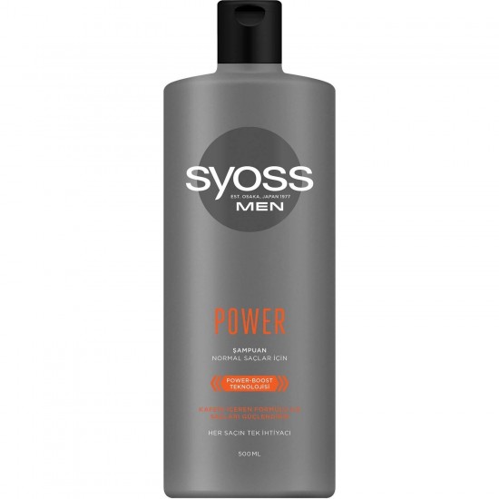 Syoss Men Power Şampuan 500 ml