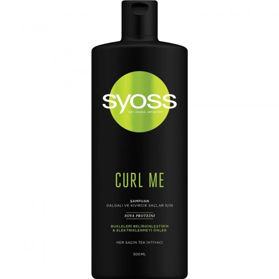 Syoss Curl Me Şampuan 500 ml