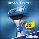 Gillette Mach3 Turbo 3D Tıraş Makinesi 2 Yedekli