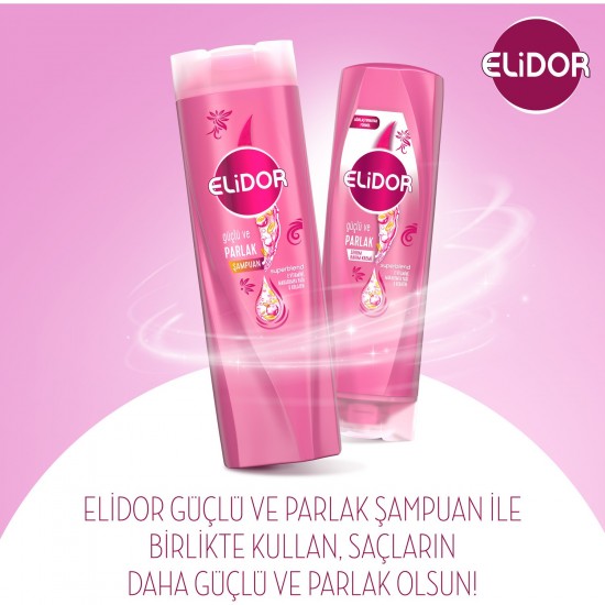 Elidor Superblend Serum Bakım Kremi Güçlü ve Parlak Saçlar Vitamin E Macamadia Yağı Keratin 500 ML