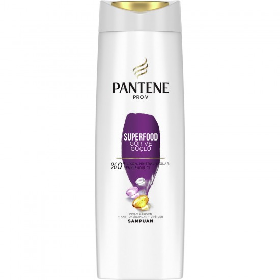 Pantene Pro-V Superfood Şampuan, Zayıf, Ince Saçlar Için 400 Ml
