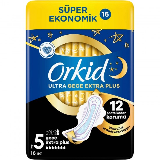 Orkid Ultra Gece Extra Plus 16 Ped