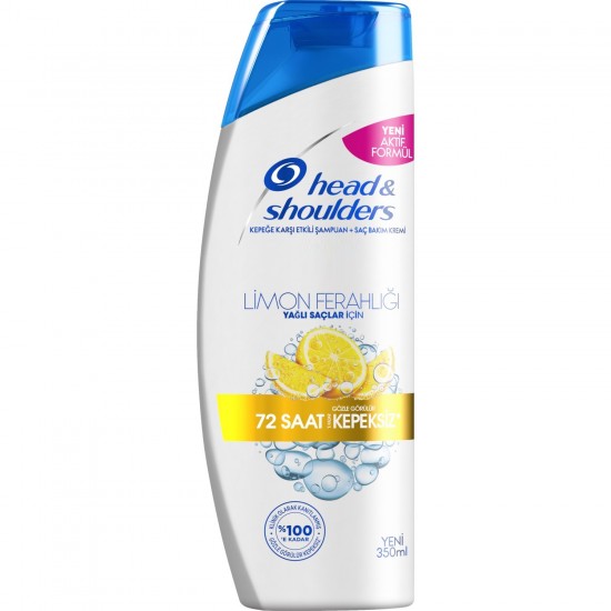 Head & Shoulders Limon Ferahlığı Kepeğe Karşı Etkili Şampuan 350 Ml
