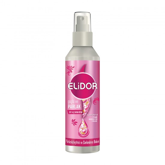 Elidor Superblend Sıvı Saç Bakım Kremi Güçlü ve Parlak Pürüzsüzleştirici ve Canlandırıcı Bakım 200 ml