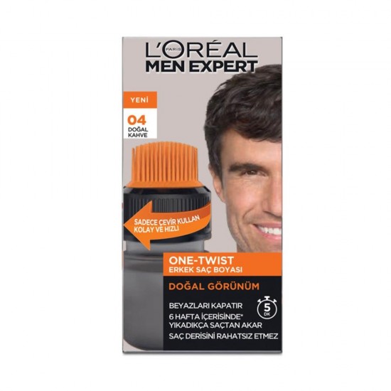 Loreal Paris Men Expert Erkek Saç Boyası Kahve 04