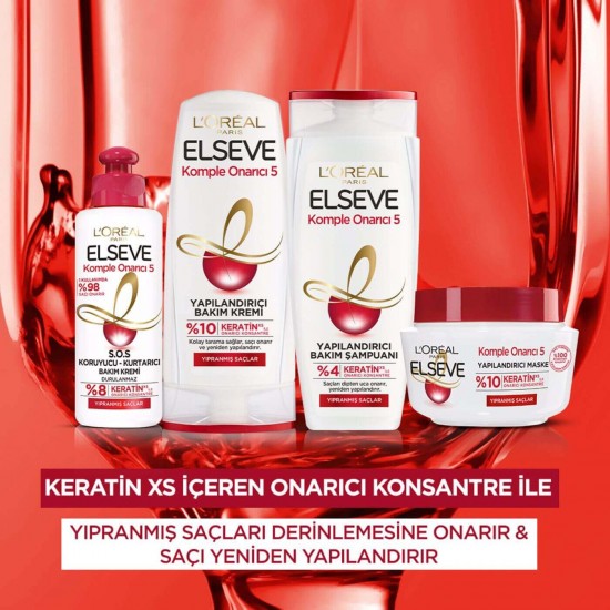 Elseve Komple Onarıcı 5 Yapılandırıcı Bakım Şampuanı 670 Ml