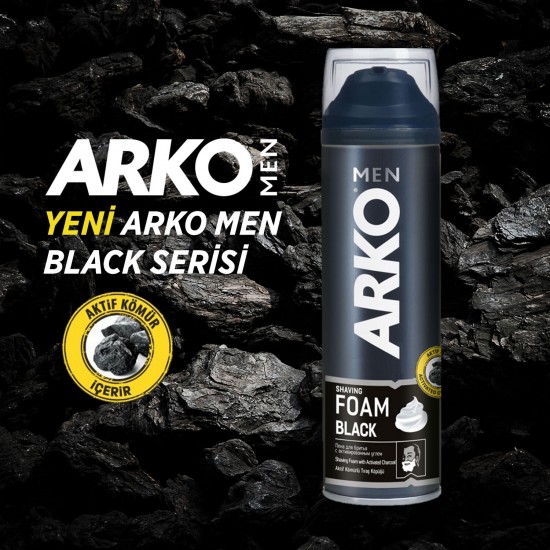 Arko Men Black Tıraş Köpüğü 200 Ml