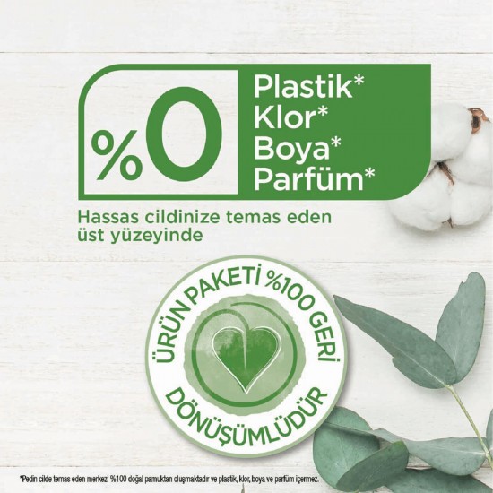 Kotex Natural Hijyenik Ped Ultra Quadro Gece 16 Adet