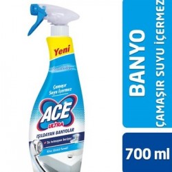 Ace Ultra Işıldayan Banyolar Çamaşır Suyu Içermeyen 700 Ml Ace Ultra Işıldayan Banyolar Çamaşır Suyu Içermeyen 700 Ml
