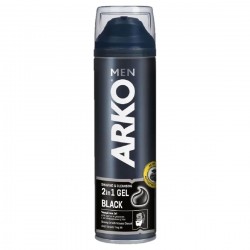 Arko Men Traş Jeli Black Aktif Kömürlü 200 ml Arko Men Traş Jeli Black Aktif Kömürlü 200 ml