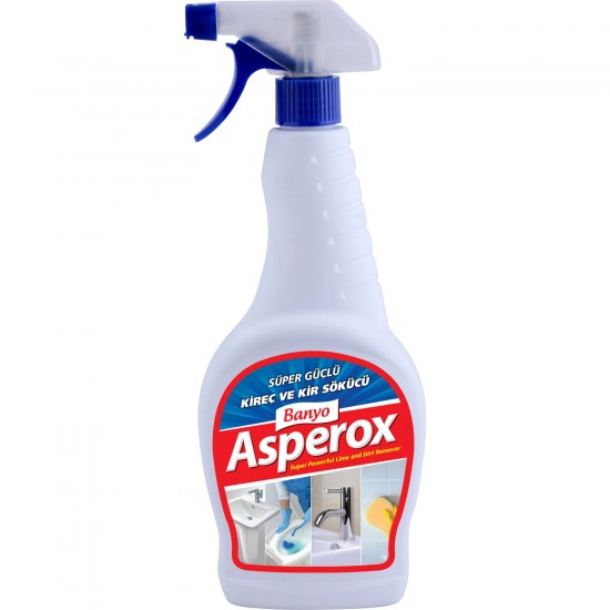 Asperox Banyo Süper Güçlü Kireç ve Kir Sökücü 750 Ml Sprey
