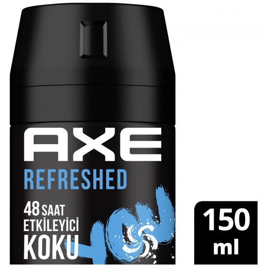 Axe Erkek Deodorant & Bodyspray You Refreshed 48 Saat Etkileyici Koku 150 Ml