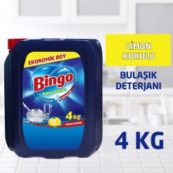 Bingo Elde Sıvı Bulaşık Deterjanı 4 Kg Bingo Elde Sıvı Bulaşık Deterjanı 4 Kg