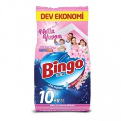 Bingo Toz Çamaşır Makinesi Deterjanı Mutlu Yuvam 10 Kg Bingo Toz Çamaşır Makinesi Deterjanı Mutlu Yuvam 10 Kg