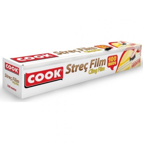 Cook Streç Film 30 cm x 100 Mt Cook Streç Film 30 cm x 100 Mt