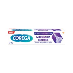 Corega Maximum Kontrol Diş Protezi Yapıştırıcı Krem 40 Gr Corega Maximum Kontrol Diş Protezi Yapıştırıcı Krem 40 Gr