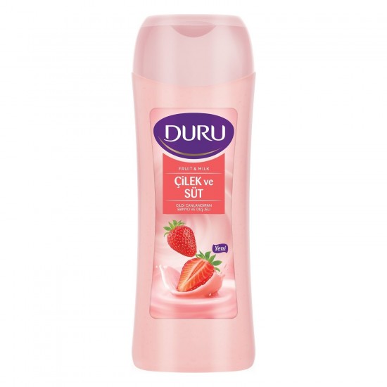 Duru Fruit & Milk Çilek ve Süt Duş Jeli 450 ml Duru Fruit & Milk Çilek ve Süt Duş Jeli 450 ml