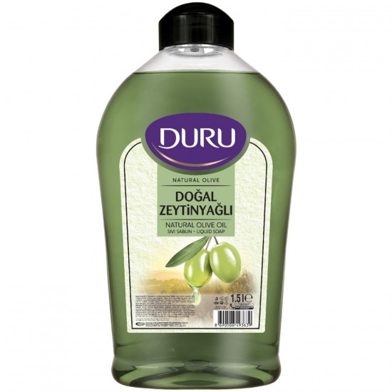 Duru Natural Olive Zeytinyağlı Sıvı Sabun 1.5 lt