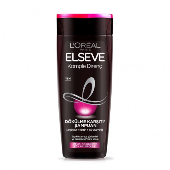 Elseve Komple Direnç Dökülme Karşıtı Şampuan 375 Ml