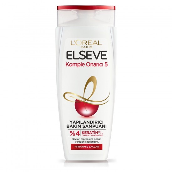 Elseve Komple Onarıcı 5 Yapılandırıcı Bakım Şampuanı 375 Ml Elseve Komple Onarıcı 5 Yapılandırıcı Bakım Şampuanı 375 Ml
