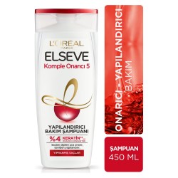 Elseve Komple Onarıcı 5 Yapılandırıcı Bakım Şampuanı 450 Ml Elseve Komple Onarıcı 5 Yapılandırıcı Bakım Şampuanı 450 Ml