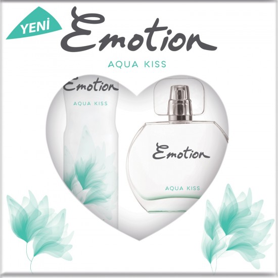 Emotion Aqua Kiss EDT Kadın Parfüm 50 ml & Deodorant 150 ml