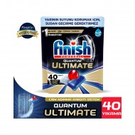 Finish Quantum Ultimate Bulaşık Makinesi Deterjanı Tableti / Kapsülü 40 Yıkama Finish Quantum Ultimate Bulaşık Makinesi Deterjanı Tableti / Kapsülü 40 Yıkama