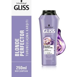 Gliss Blonde Perfector Turunculaşma Karşıtı Mor Şampuan 250 ml