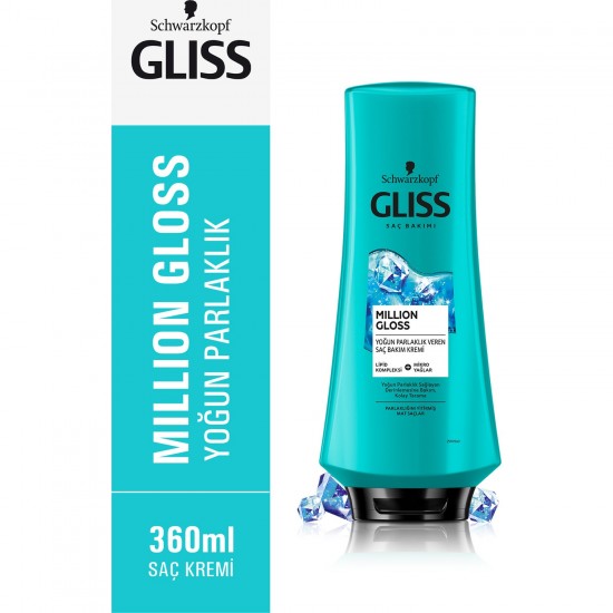 Gliss Million Gloss Saç Kremi 360 Ml