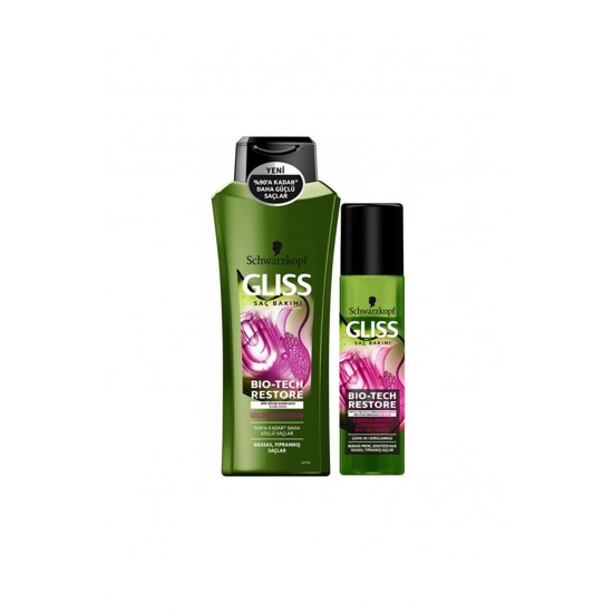 Gliss Şampuan Biotech 360Ml+ Sıvı Saç Kremi 200Ml