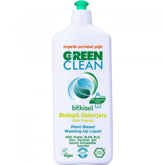 Green Clean Organik Portakal Yağlı Bulaşık Deterjanı 730 ml
