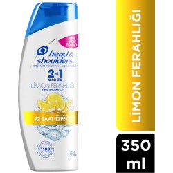 Head & Shoulders Limon Ferahlığı 2si1 Arada Kepeğe Karşı Etkili Şampuan 350 Ml