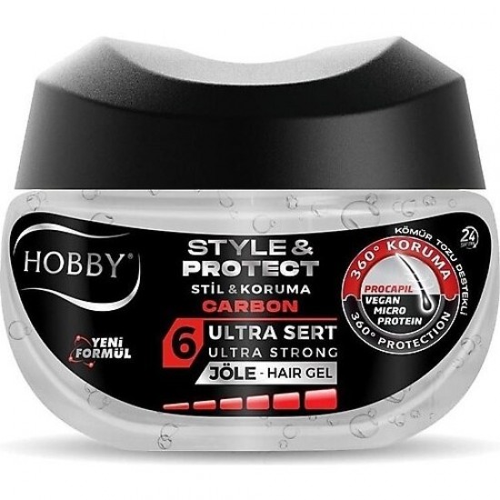 Hobby Style&protect Ultra Sert Jöle Carbon 250 ml