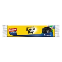 Koroplast Profesyonel Battal Boy Çöp Torbası 10'lu 72x95 cm