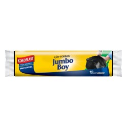 Koroplast Profesyonel Jumbo Boy Çöp Torbası 10'lu 80x110 cm Koroplast Profesyonel Jumbo Boy Çöp Torbası 10'lu 80x110 cm