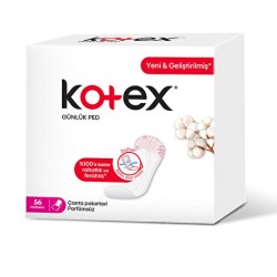 Kotex Günlük Normal Ped 56'lı Kotex Günlük Normal Ped 56'lı