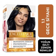 Loreal Paris Excellence Intense Saç Boyası Gece Siyahı 1.1 Loreal Paris Excellence Intense Saç Boyası Gece Siyahı 1.1